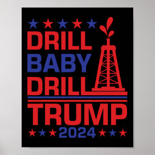 Trump-Übung Byby Republikaner Lustiger Zitat Poster