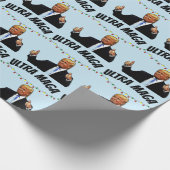 TRUMP ULTRA MAGA CHRISTMAS WRAPPING PAPIER GESCHENKPAPIER (Ecke)