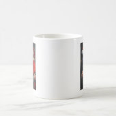 Trump umarmt Weihnachten Funny Trump Xmas Kaffeetasse (Mittel)