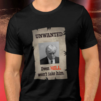 Trump (UN) Wollte Poster, selbst Hell wird ihn nic Tri-Blend Shirt