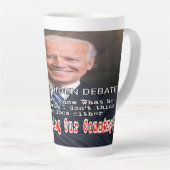 Trump und Biden-Debatte Milchtasse (Rechte Ecke)