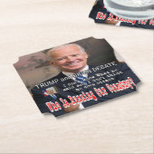 Trump und Biden-Debatte Untersetzer (angewinkelt)