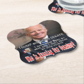 Trump und Biden-Debatte Untersetzer (angewinkelt)