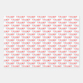 TRUMP- und Blue Stars Wrapping Paper Sheets Geschenkpapier Set (Vorderseite 2)