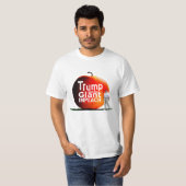 Trump und der Riesenimpeach T-Shirt (Vorne ganz)