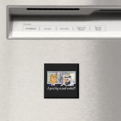Trump und der saudische Führer Satire feiern große Magnet (In Situ (Geschirrspüler))