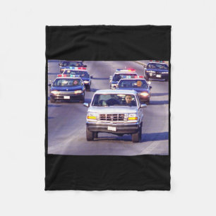 Trump und dicker Vance Polizeiauto Jagd auf Oma Me Fleecedecke
