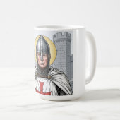Trump und die Tempelritter Kaffeetasse (VorderseiteRechts)