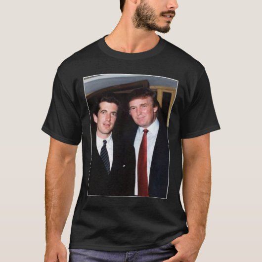 Trump und JFK anonym T-Shirt (Vorderseite)