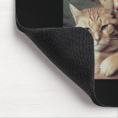 Trump und Katze - Funny Trump Cat Meme Mousepad (Ecke)