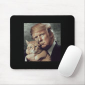 Trump und Katze - Funny Trump Cat Meme Mousepad (Mit Mouse)