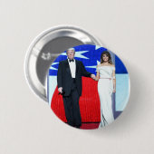 Trump und Melania-2 Button (Vorne & Hinten)