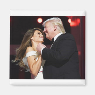 Trump und Melania Magnet