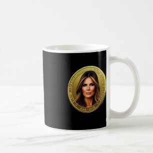 Trump und Melania Währung startet Meme Coin Trum Kaffeetasse