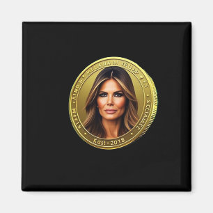 Trump und Melania Währung startet Meme Coin Trum Magnet
