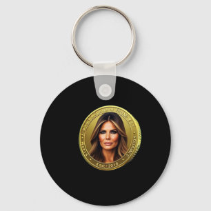 Trump und Melania Währung startet Meme Coin Trum Schlüsselanhänger