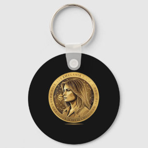 Trump und Melania Währung startet Meme Coin Trum Schlüsselanhänger