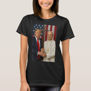 Trump und Papst Shirt - Papst Leo Xiv Gott segne A