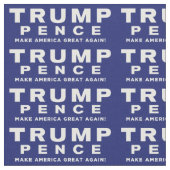 Trump und Pence wieder groß, ZSSG Stoff (Nahaufnahme)