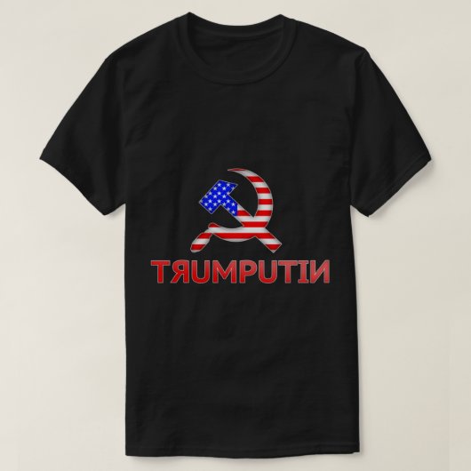 Trump und Putin Angepasst T-Shirt (Design vorne)