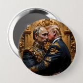 Trump und Putin Embrace Button (Vorne & Hinten)