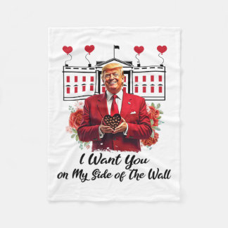Trump und Schokolade Blume, die ich Ihnen auf mein Fleecedecke