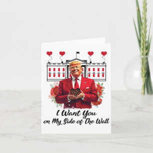 Trump und Schokolade Blume, die ich Ihnen auf mein Karte