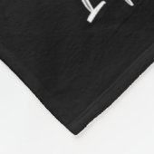 Trump Unterstützer Christlicher White Straight Unw Fleecedecke (Ecke)