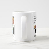 Trump unterstützt die große Mama Jumbo-Tasse (Rückseite)