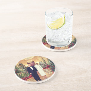 Trump US-Präsident White House Weihnachten Getränkeuntersetzer