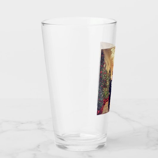 Trump US-Präsident White House Weihnachten Glas (Rechts)