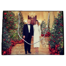 Trump US-Präsident White House Weihnachten