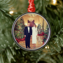 Trump US-Präsident White House Weihnachten