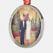 Trump US-Präsident White House Weihnachten Ornament Aus Metall (Links)