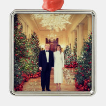 Trump US-Präsident White House Weihnachten