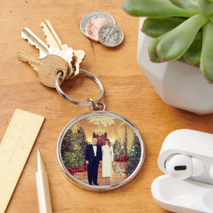 Trump US-Präsident White House Weihnachten Schlüsselanhänger