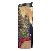 Trump US-Präsident White House Weihnachten Thermosbecher (Nach links gedreht)