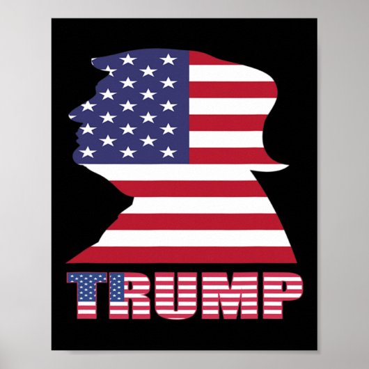 Trump - USA - Amerika Poster (Vorne)