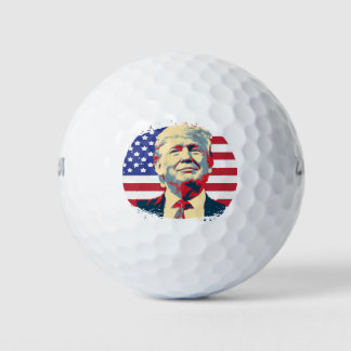 Trump USA Flag Behielt America Great Trump 2020 Golfball