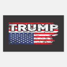 Trump USA Flaggensticker Politischer Cooler Sticke