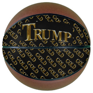TRUMP USA GOLD BASKETBALL