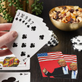 Trump USA Poker Spielkarten (In Situ)
