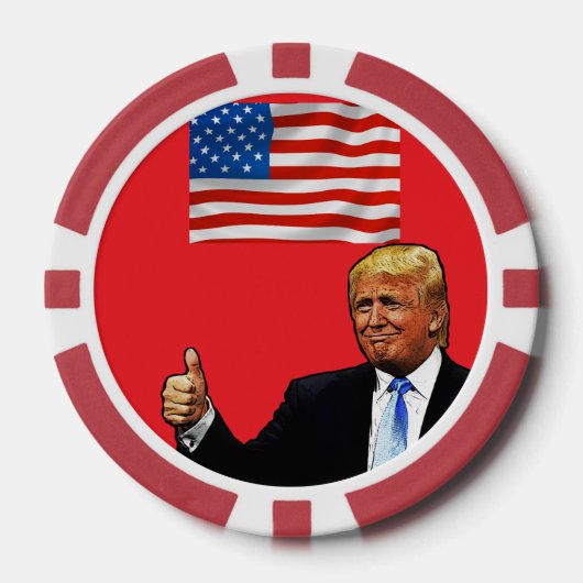 Trump USA Pokerchips (Vorderseite)