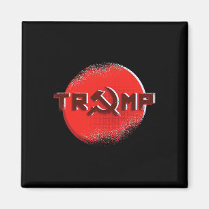 Trump Ussr Hammer und sickle kommunistische russis Magnet
