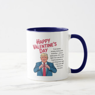 Trump Valentine's Day Tasse