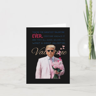 Trump Valentinstag  Karte