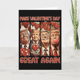 Trump Valentinstag-Shirt Macht Valentinstag G Karte