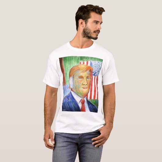 Trump Van Gogh T - Shirt (Vorne ganz)