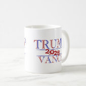 Trump Vance 2024 - 2028? Kaffeetasse (VorderseiteRechts)