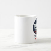 Trump Vance 2024 America First Kaffeetasse (Mittel)